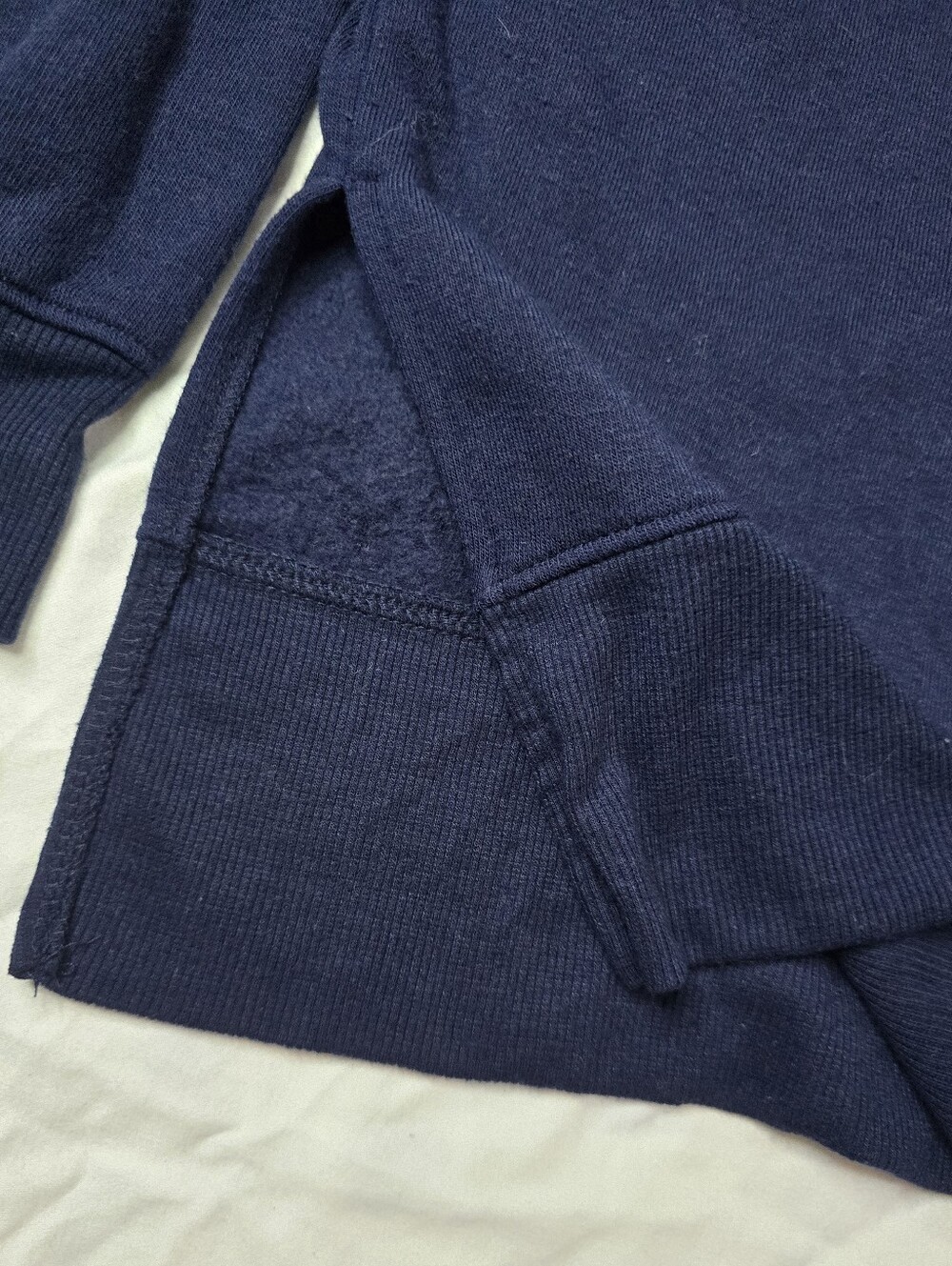 Peanuts Women's Navy Branded Hybrid Apparel Crewneck Sweashirt Size L - Picture 9 of 13